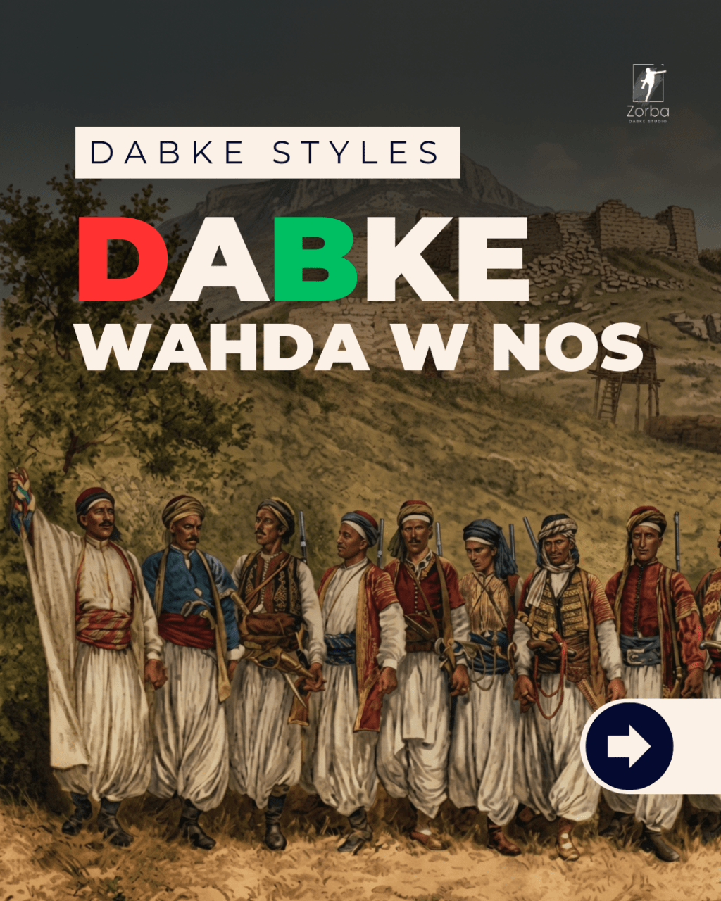 Dabke Wahda w Nos | دبكة وحدة ونص