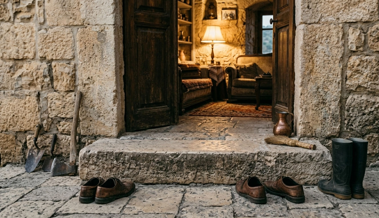 The Traditional Lebanese House: How the Roof, the Threshold, the Dar, and the Lower Storey Worked Together