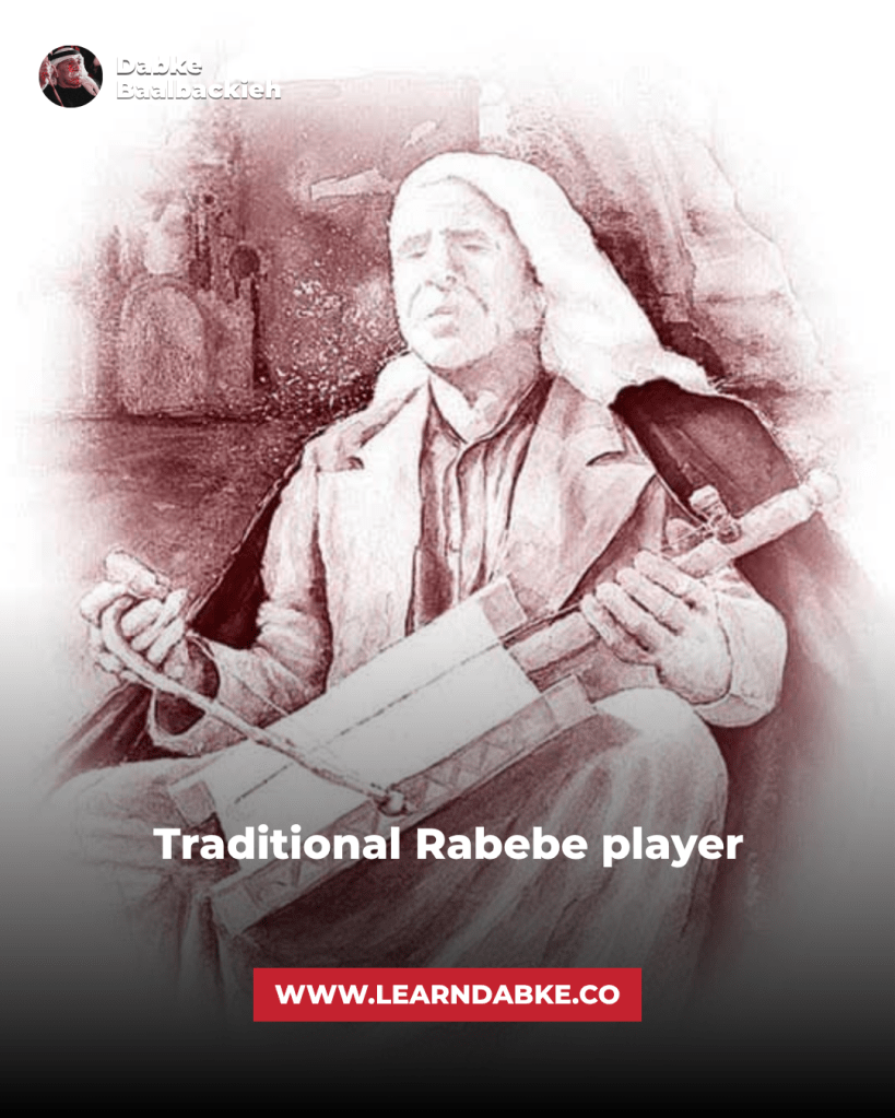 Traditional Rabebe player