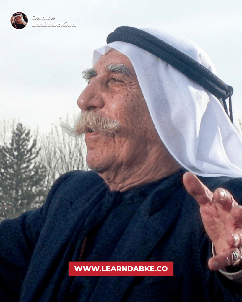 Abu Yehya, the Dean of Lebanese Dabke-Restored by Zorba Academy