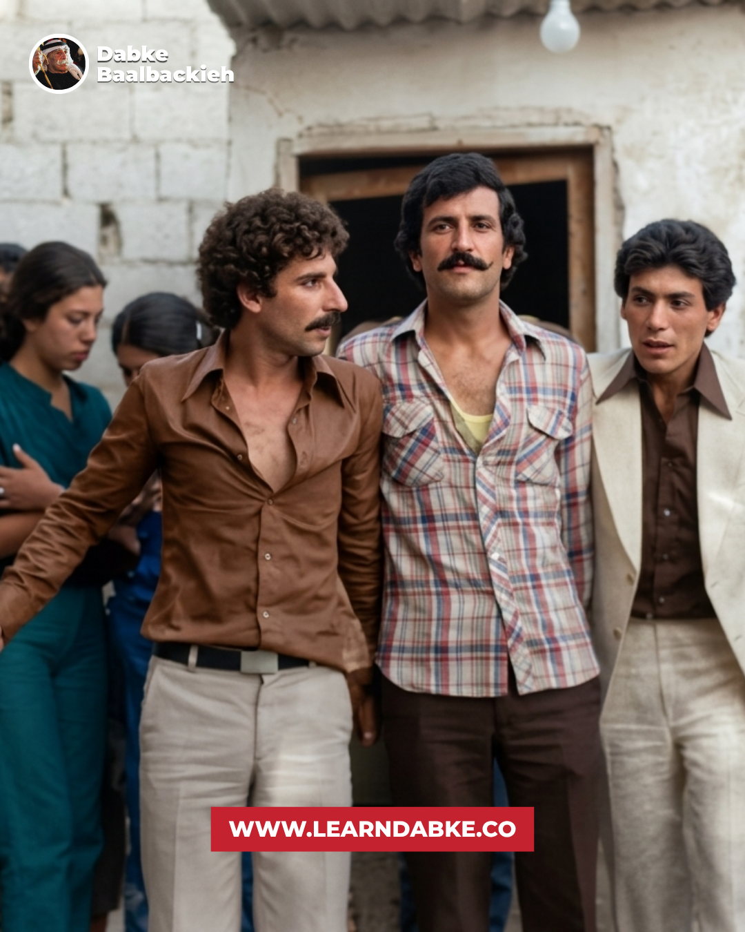 Ali Hleihel and Walid Doukhi Solh (Abu Khaled)-Restored by Zorba Academy