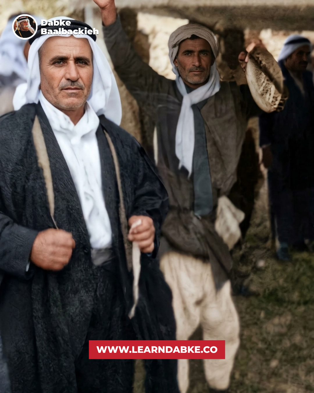 Abu Majed Solh and Abu Ali Doukhi Solh-Restored by Zorba Academy