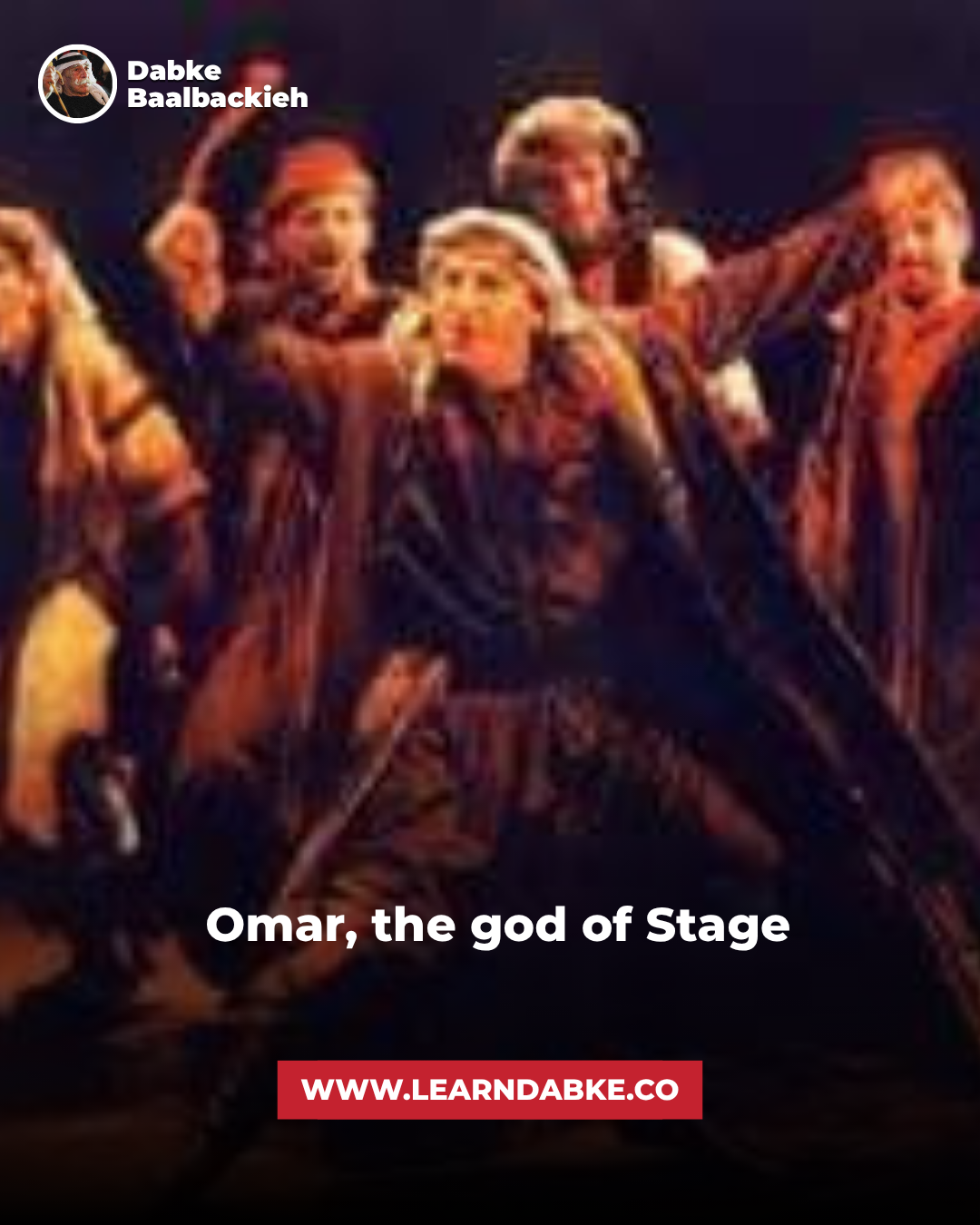Omar, the god of Stage