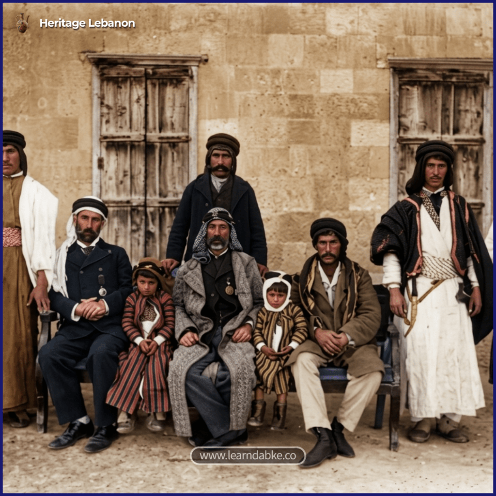 Hermel, Lebanon, 1897–1909 A historical photograph of Hermel by Hermann Burchardt, capturing the landscape and rural life of the northern Bekaa during the late Ottoman period. @heritage.lebanon | [www.learndabke.co](http://www.learndabke.co)